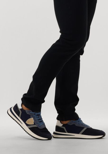 Blauwe PHILIPPE MODEL Lage sneakers TROPEZ 2.1 LOW - large