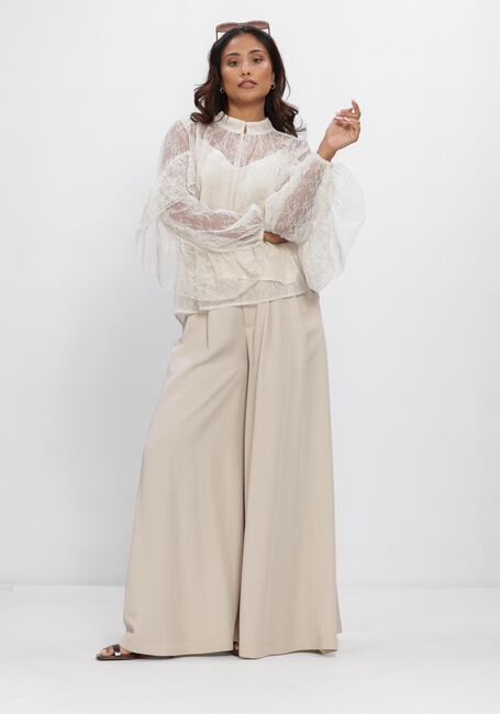 Beige SECOND FEMALE Blouses SYBELL LACE BLOUSE - large