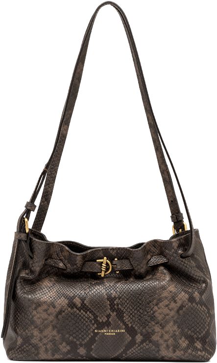 Gianni Chiarini Gianni Chiarini Schoudertas Dames Mimi, Materiaal: Leer, Kleur: Bruin