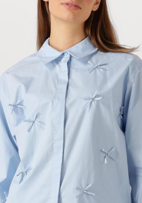 Lichtblauwe COPENHAGEN MUSE Blouses CMVATAN-SHIRT - large