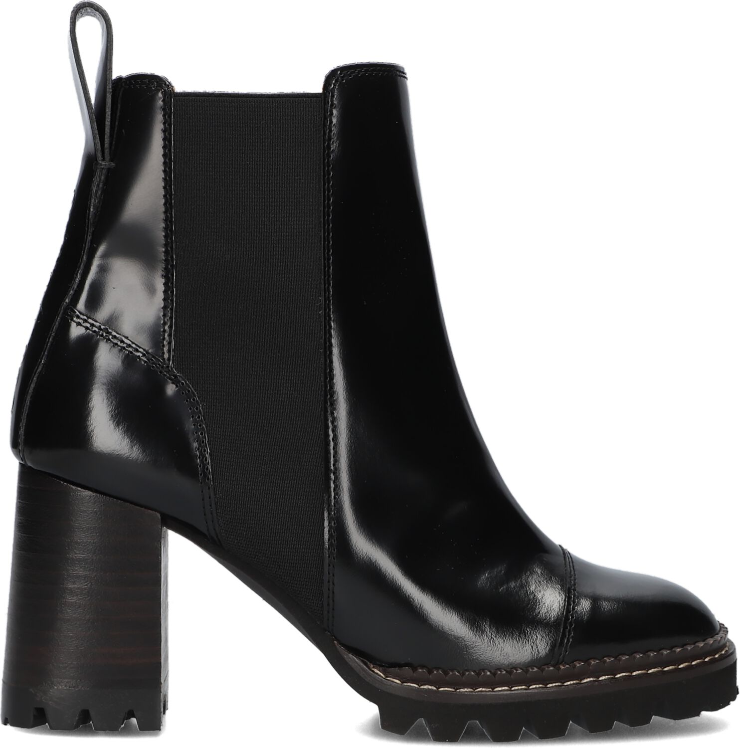 See By Chloé Enkellaarsjes
Dames Mallory, Maat: 41, Materiaal: Leer, Kleur: Zwart