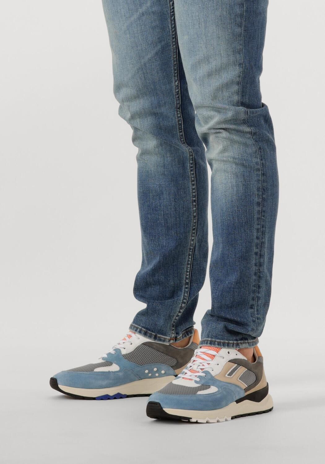 Grijze FLORIS VAN BOMMEL Lage sneakers SFM-10154 DE TREENER - large