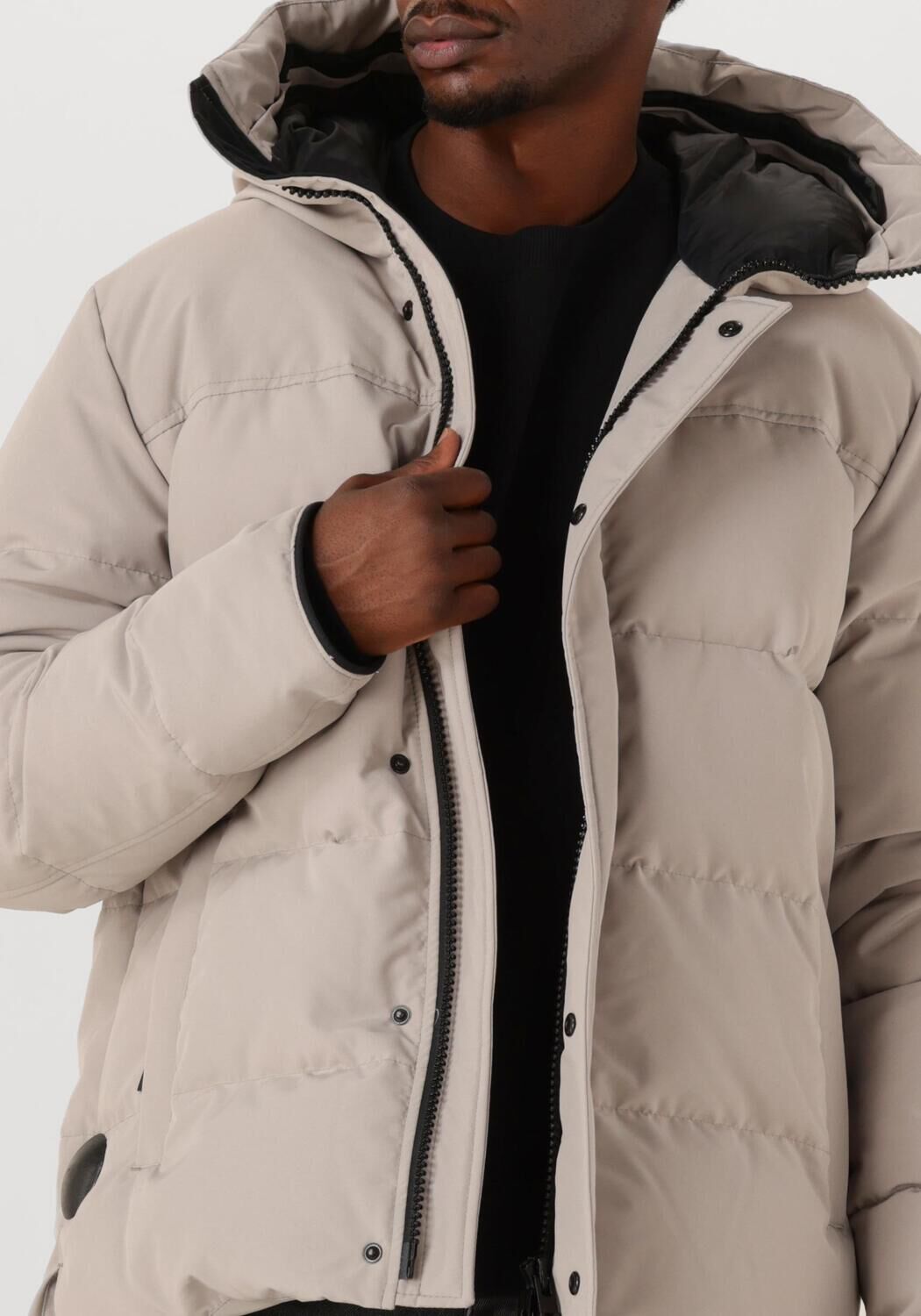 Beige CANADA GOOSE Jassen MACMILLAN PARKA 2080M - large