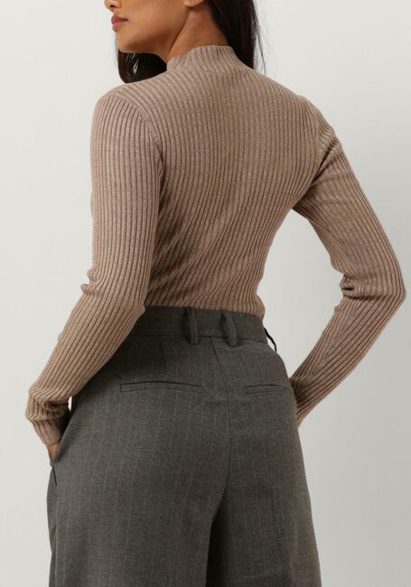 Bruine SECOND FEMALE Tops & T-shirts SANKA KNIT T-NECK - large