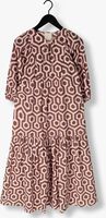 Bruine NOTRE-V Maxi jurk NV-DENTE MIDI DRESS Bruine NOTRE-V Maxi jurk NV-DENTE MIDI DRESS - medium