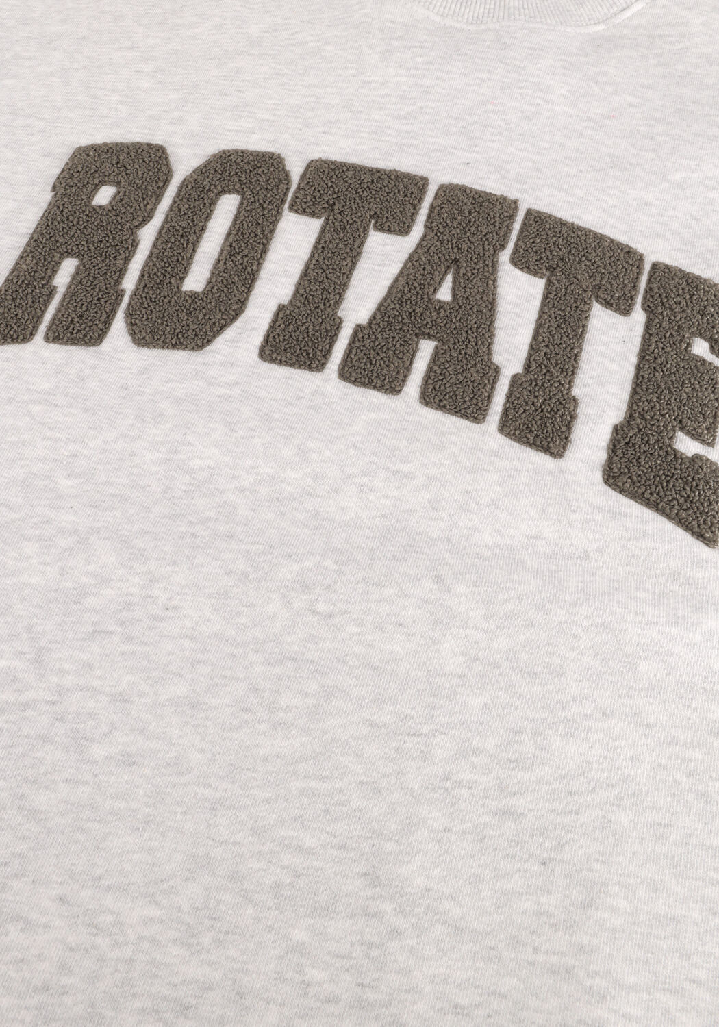 Lichtgrijze ROTATE Truien/vesten HEAVY SWEAT CREWNECK - large