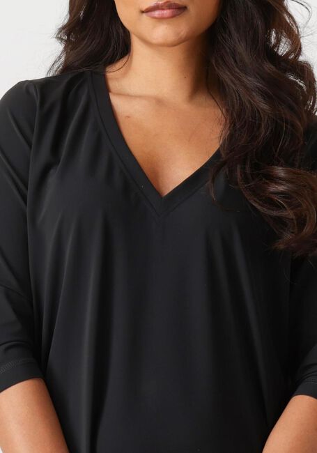 Zwarte PENN & INK Midi jurk BLAKE - large