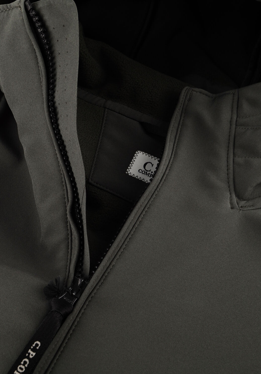 Donkergrijze CP COMPANY Jack OUTERWEAR MEDIUM JACKET IN CP SHELL R - large