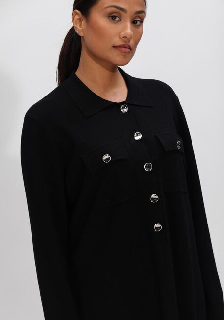 Zwarte RIANI Mini jurk STRICK KLEID - large