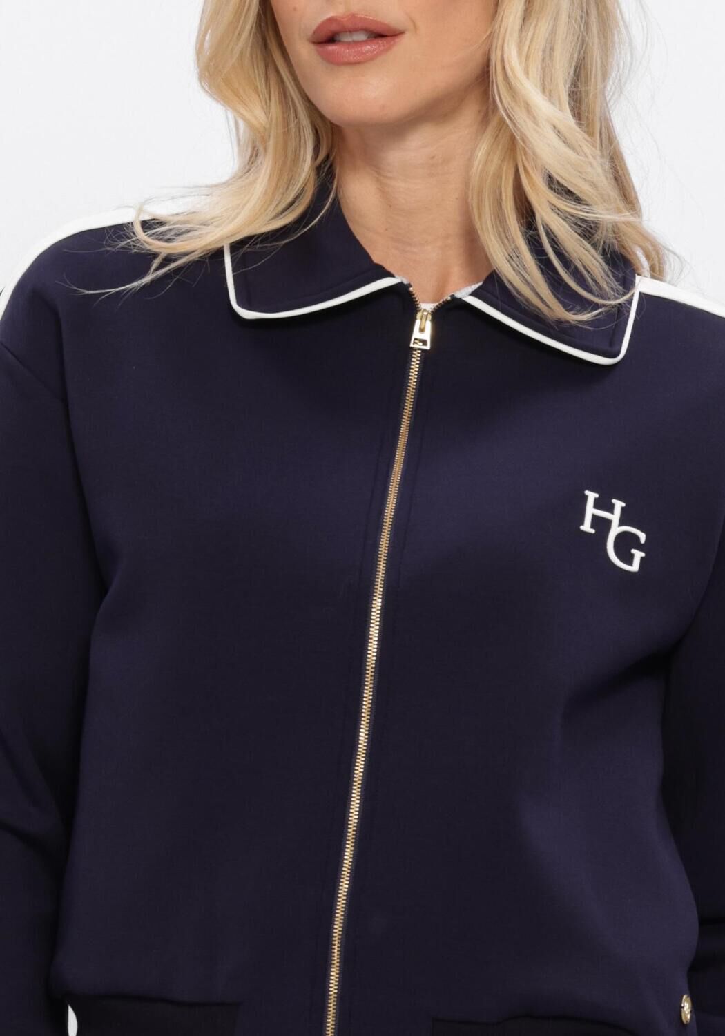 Donkerblauwe HOUSE OF GRAVITY Truien/vesten HG-723-2602-3020 - large