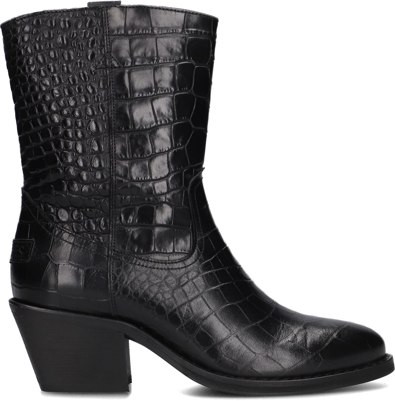 Shabbies Enkellaarsjes
Dames Juul Ankle Boot, Maat: 38, Materiaal: Leer, Kleur: Zwart