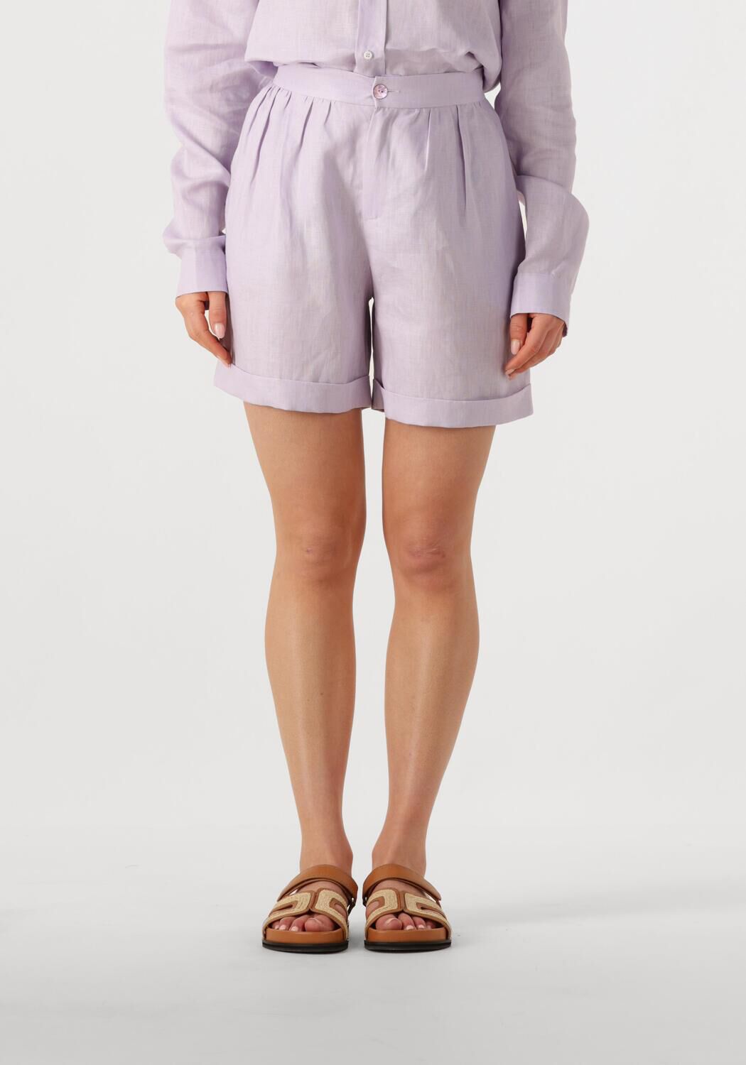 Resort Finest Korte Broek Dames Bermuda, Maat: M, Kleur: Lila afbeelding 1