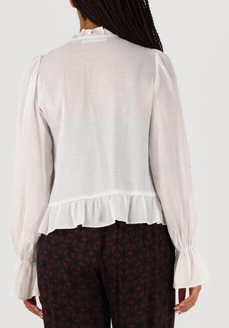 Witte CO'COUTURE Blouses MELINA FRILL SHIRT - large