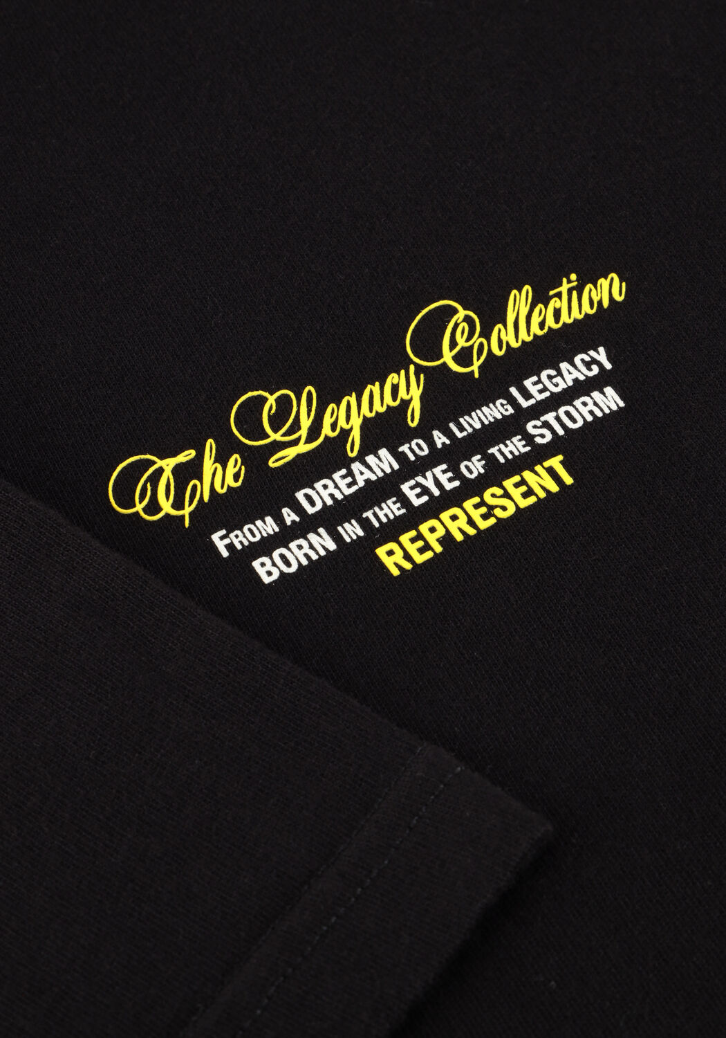 Zwarte REPRESENT T-shirt LEGACY CHERUBS T SHIRT - large