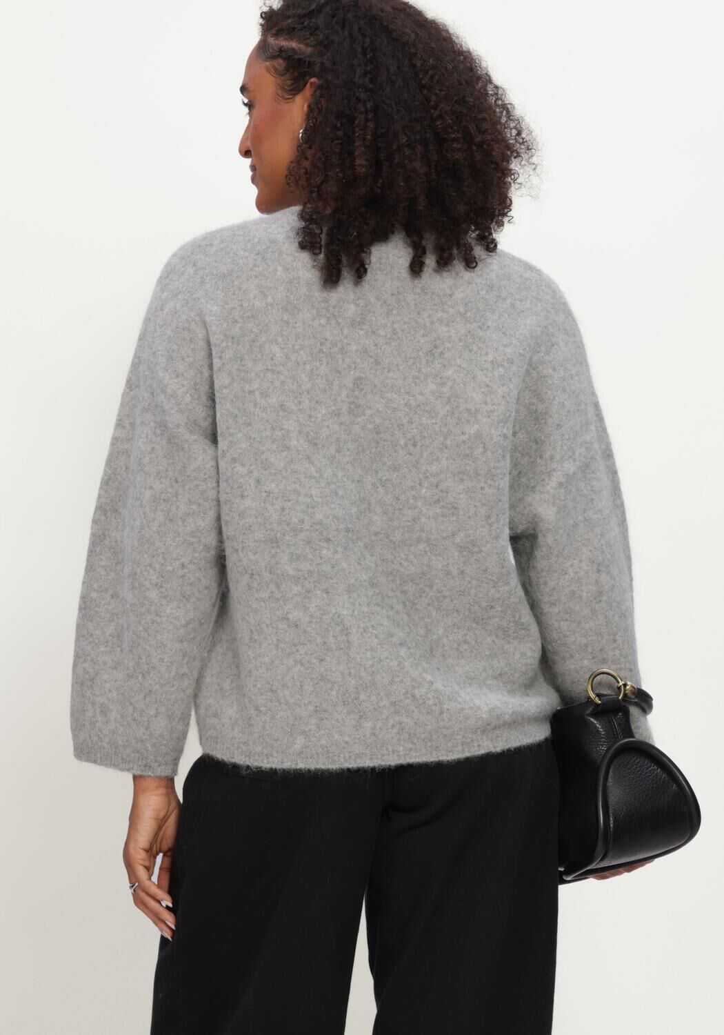 Grijze KNIT-TED Truien/vesten AMALIA PULLOVER - large