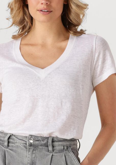 Witte JANICE T-shirt LEE - large
