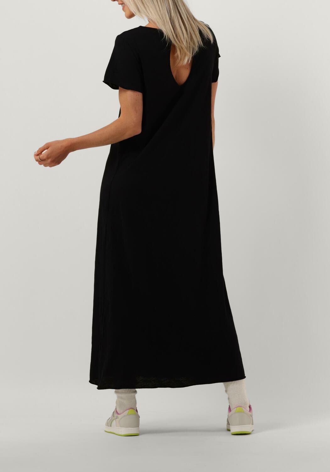zwarte penn ink maxi jurk s23t942ltd