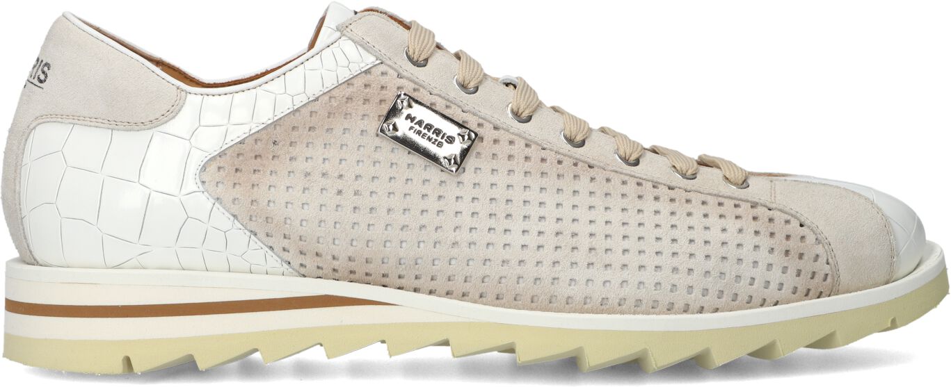 Harris Lage Sneakers Heren 2817, Maat: 45, Materiaal: Leer, Kleur: Beige afbeelding