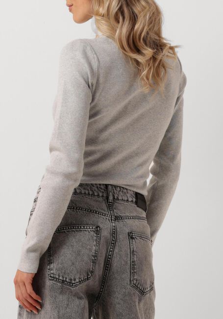 Grijze PENN & INK Coltrui 270 JUMPER - large