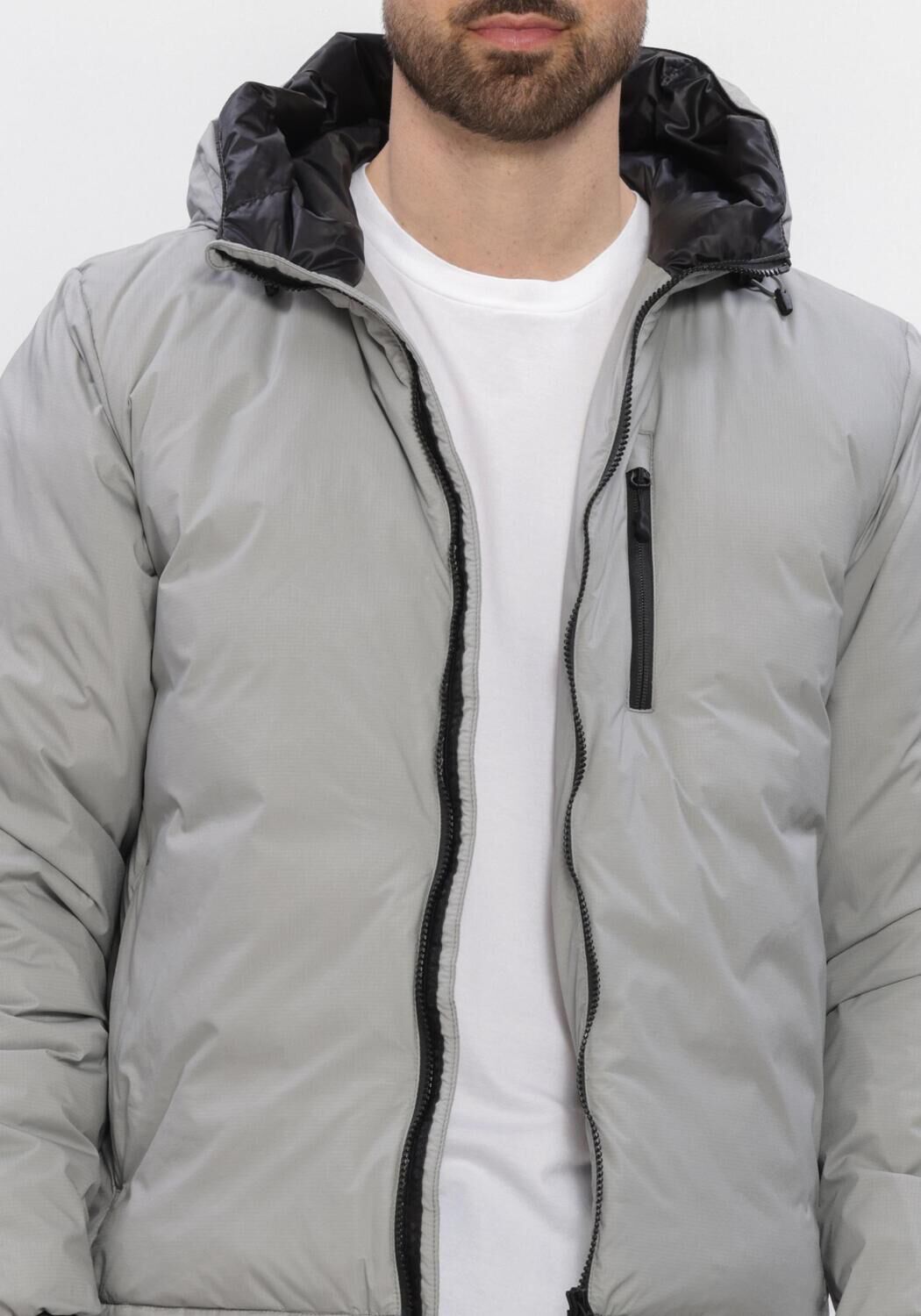 Grijze CANADA GOOSE Jack LODGE HOODY - R - BLACK DISC - large