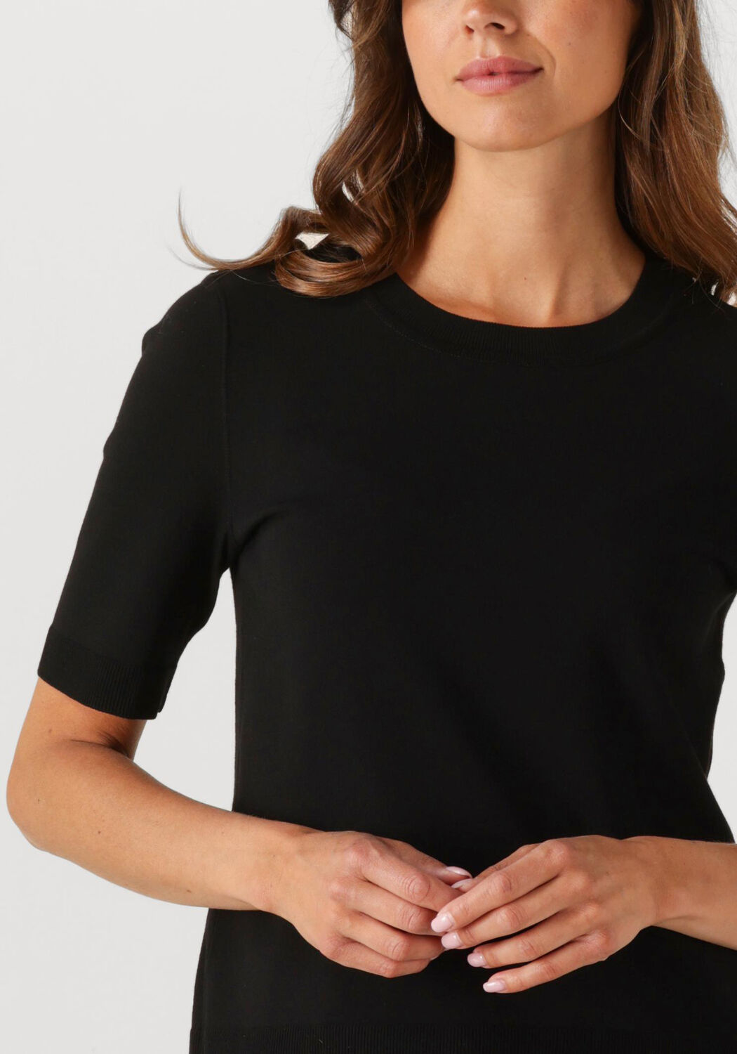 Zwarte MARC CAIN ESSENTIALS T-shirt +E 41.06 M11 - large