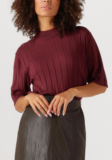 Bordeaux BRUUNS BAZAAR Trui BBGLADY KNIT - large
