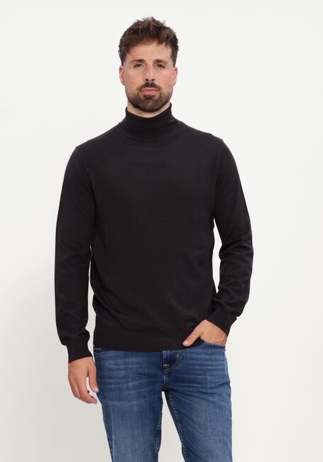 Zwarte STEFANO LAURAN Coltrui COL MERINO - large