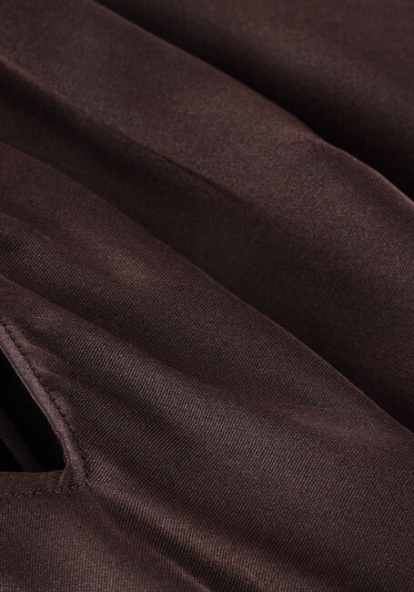 Bruine ANINE BING Jurken LAUREL DRESS DEEP BROWN - large