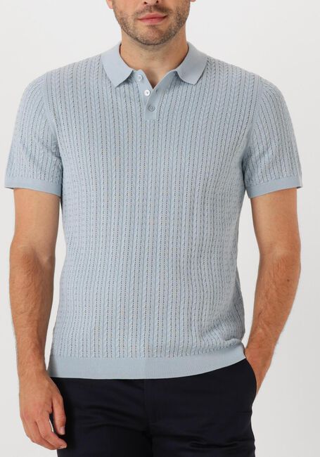 Lichtblauwe DRYKORN Polo TRITON 420197 - large