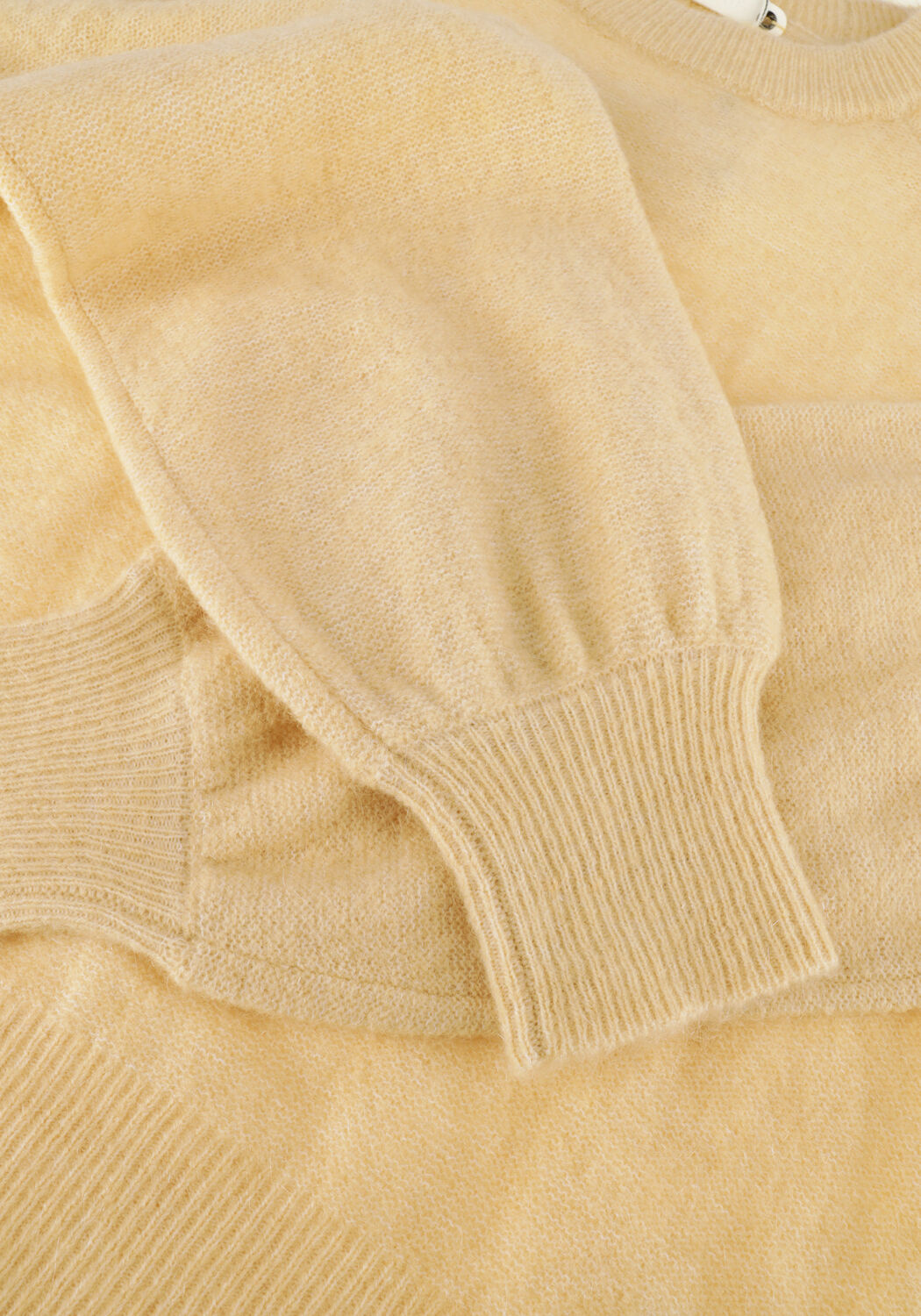 Gele CO'COUTURE Truien/vesten RONAN O-KNIT - large