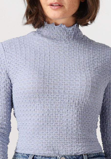 Blauwe DANTE6 Trui ZANE STRUCTURED LAYERING TOP - large