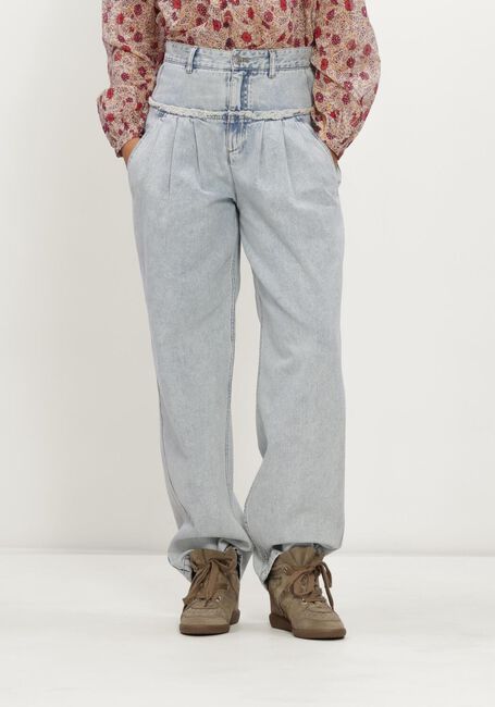 Lichtblauwe ISABEL MARANT Wijde broek INIZA PANTS - large