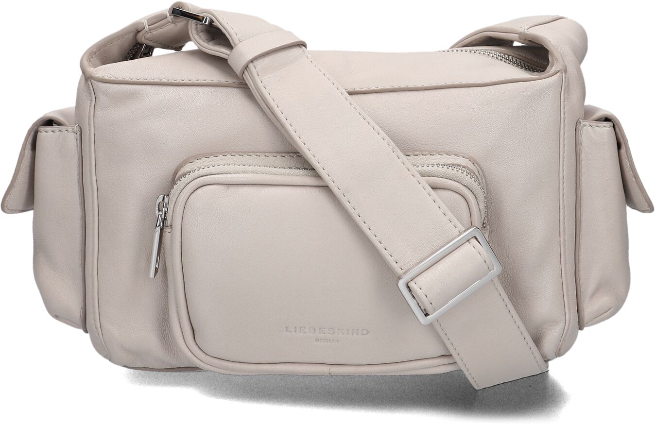 Liebeskind Crossbodytas
Dames Lila Crossbody S, Materiaal: Leer, Kleur: Beige afbeelding 1