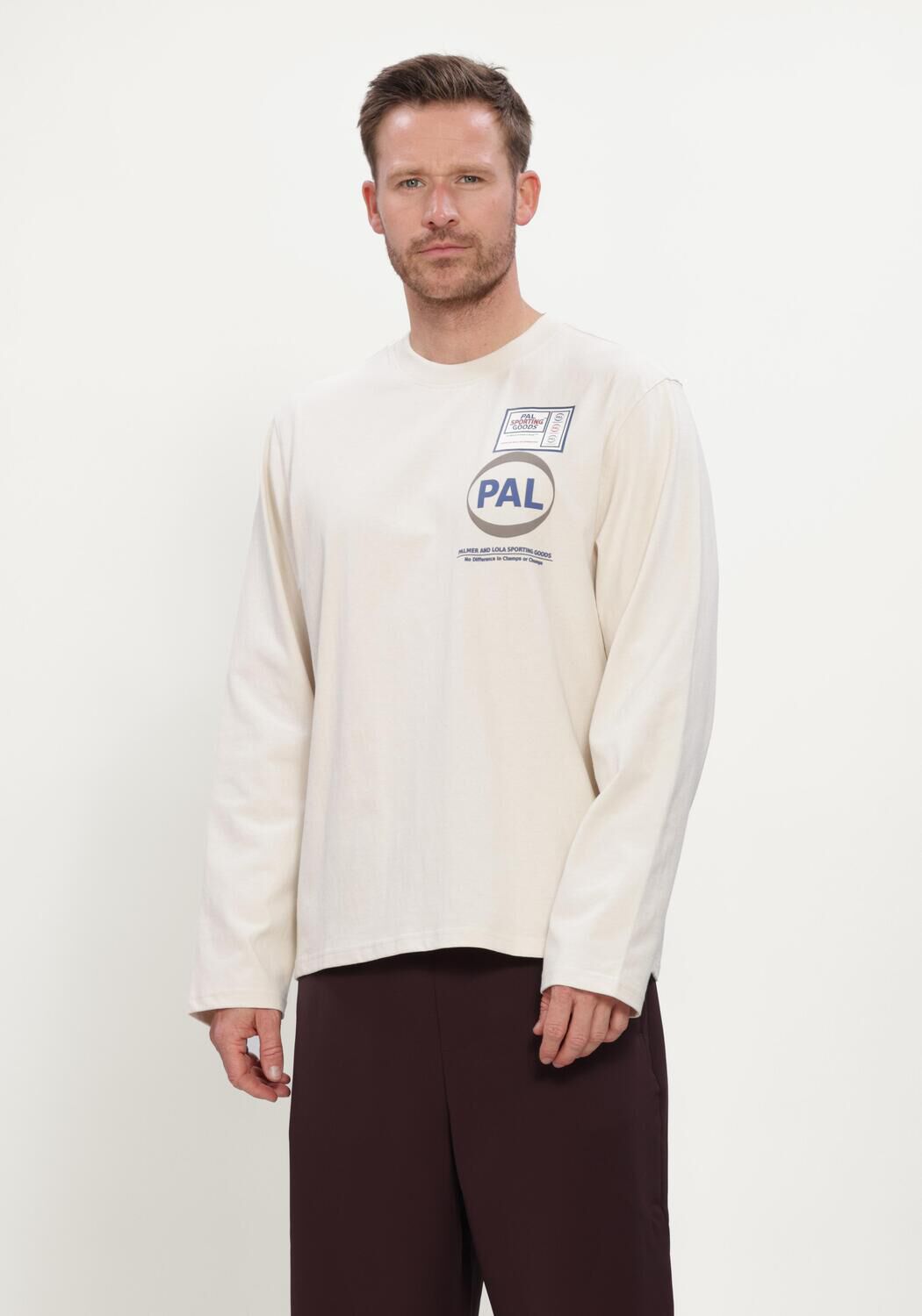 Ecru PAL Sporting Goods T-shirt PRE GAME LONGSLEEVE - large