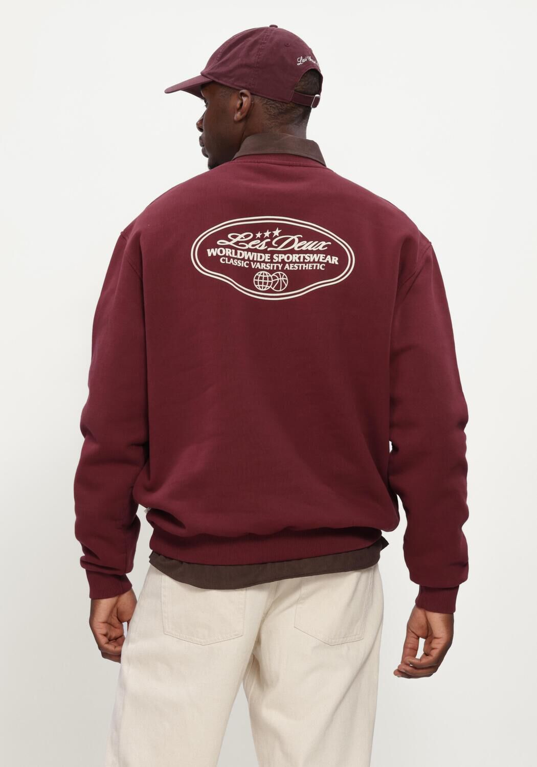 Rode LES DEUX Sweater WORLDWIDE SWEATSHIRT - large