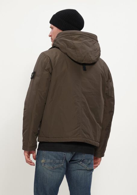 Olijf STONE ISLAND Parka's SHORT PARKA S0A26 - large