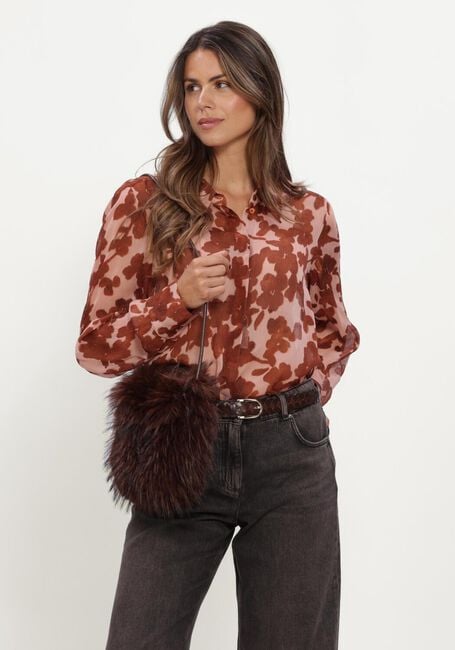 Lichtroze LUISA CERANO Blouses BLUSE MIT FLOWER-PRINT - large