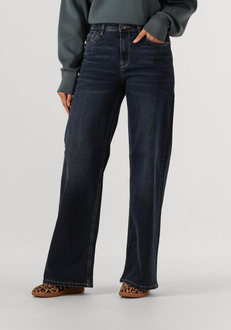 Donkerblauwe MOS MOSH Wide jeans MMDARA HERA JEANS - large