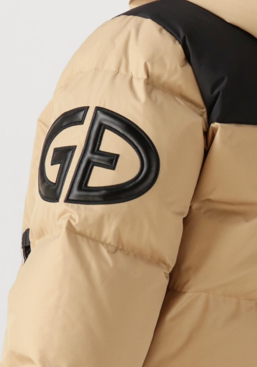Beige GOLDBERGH Gewatteerde jas VILLAGE SKI JACKET - large