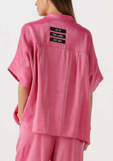 Roze ALIX THE LABEL Blouses LADIES WOVEN SHINE BOXY BLOUSE - large