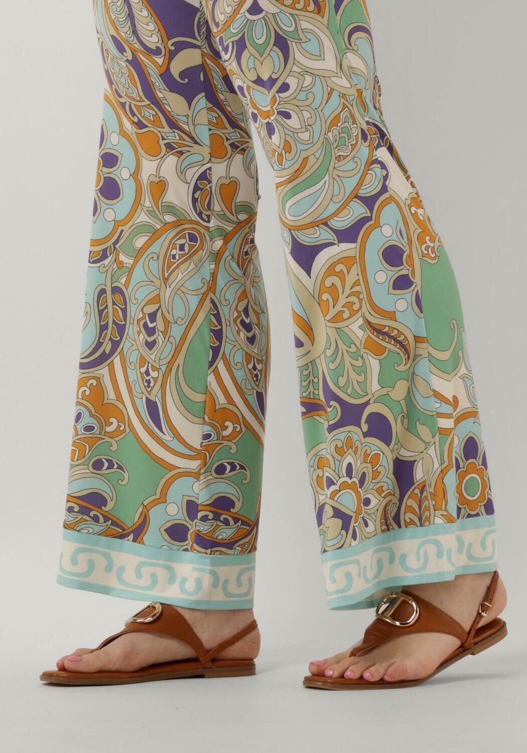 Cognac TWINSET MILANO Sandalen 231TCP12A - large