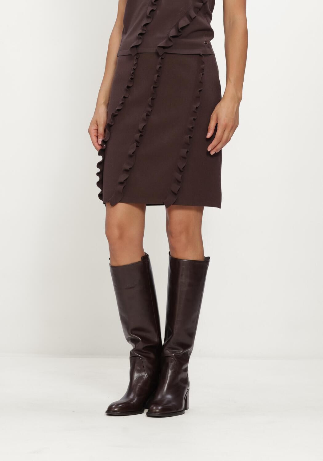 Bruine MARC CAIN COLLECTION Minirok ROK - large