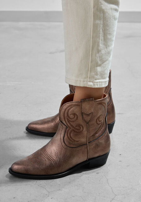 Bronzen TORAL Enkellaarsjes PUJA Assem - Main Image