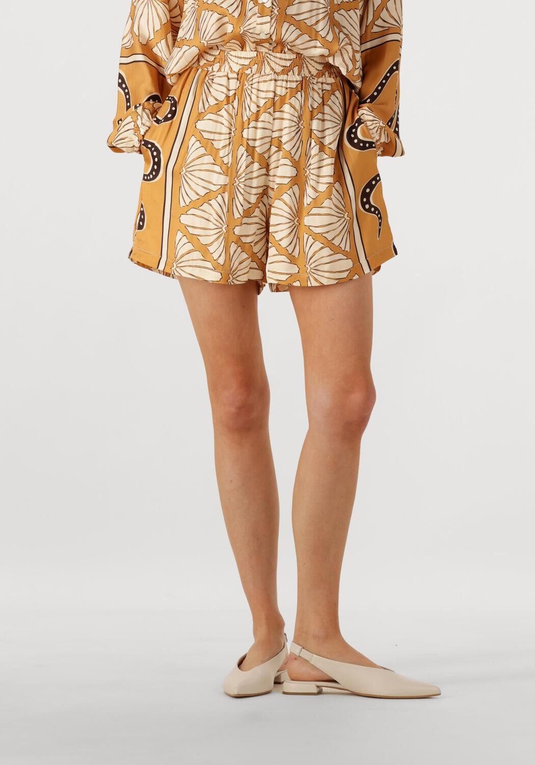 Amaya Amsterdam Korte Broek Dames Lolita Short, Maat: S, Kleur: Oranje afbeelding 1
