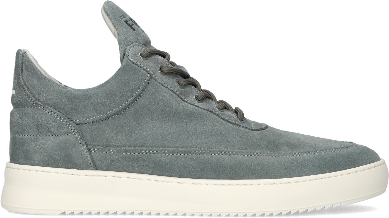 Filling Pieces Lage Sneakers Heren Low Top Ripple Su, Maat: 41, Materiaal: Suède, Kleur: Groen