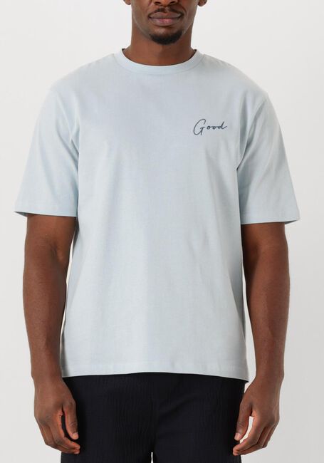 Lichtblauwe THE GOODPEOPLE T-shirt TPHOTO - large