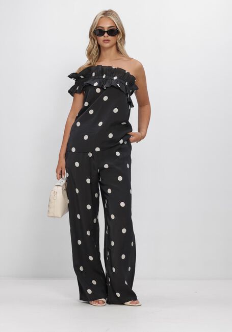 Zwarte COPENHAGEN MUSE Wijde broek CMFIE-PANTS - large