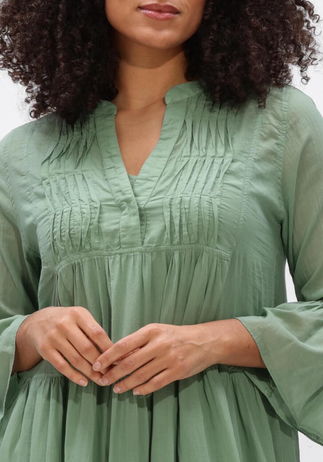 Groene DEVOTION Maxi jurk AMBER - large