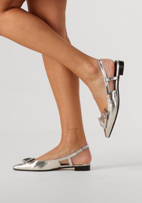 Zilveren FRED DE LA BRETONIERE Slingbacks ELISSE SLING - large
