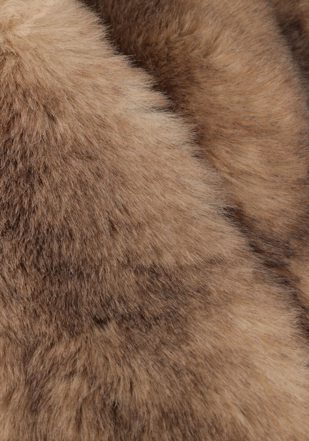 Zand VANESSA BRUNO Faux fur jas MARCELLO VEST - large